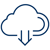 Experlogix Icons-Cloud Down Arrow Experlogix Icons-Cloud Down Arrow