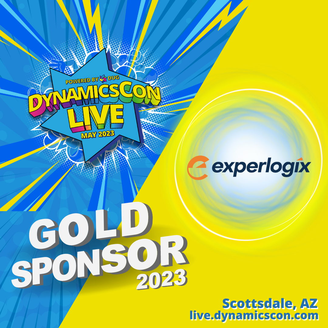 DynamicsCon LIVE Gold Sponsor - Experlogix